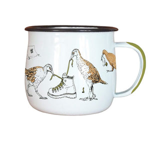 NZ Birds Enamel Mug