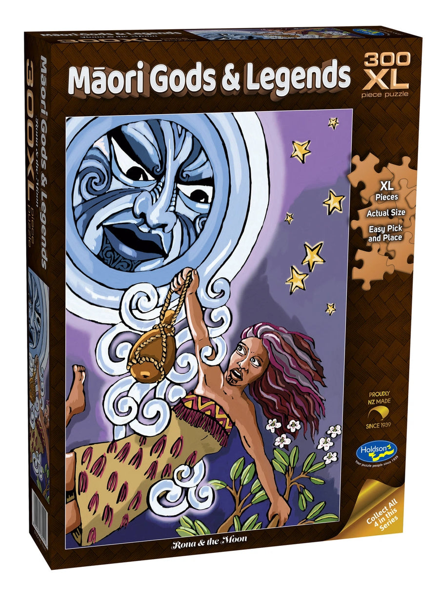 Maori Gods & Legends 'Rona & the Moon" 300 XL puzzle