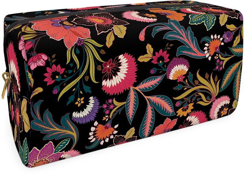Renaissance Black - Medium Cosmetic Bag