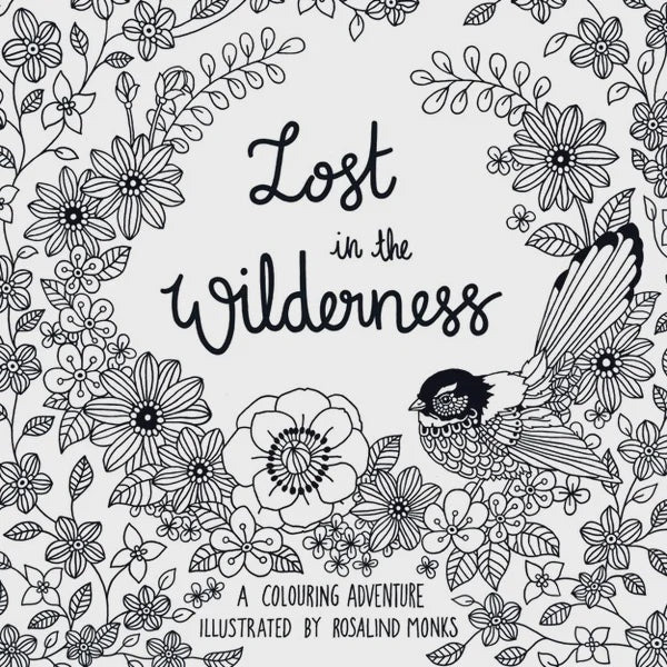 Lost In The Wilderness Colouring Book