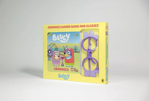 Bluey: Grannies Board Book and Glasses