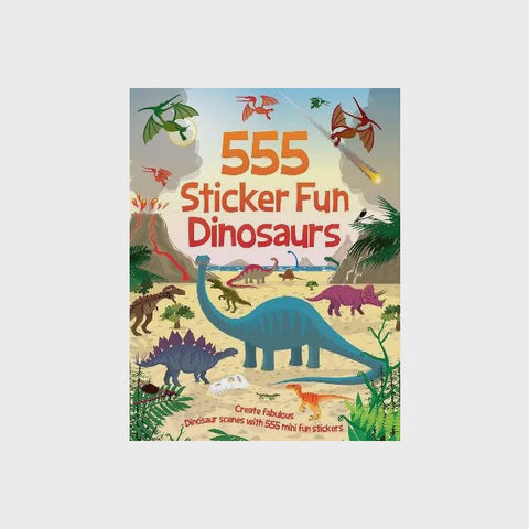 555 Sticker Fun Dinosaurs