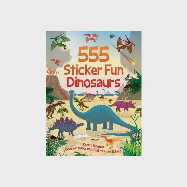 555 Sticker Fun Dinosaurs