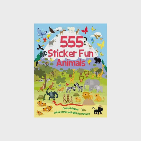 555 Sticker Fun Animals