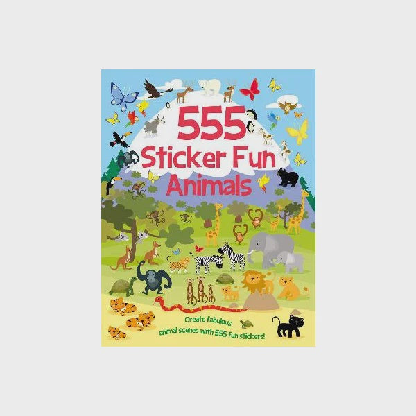 555 Sticker Fun Animals