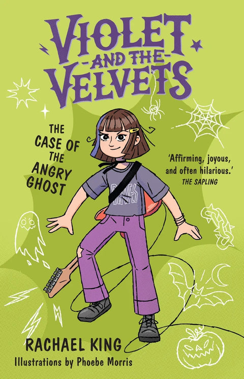 Violet and the Velvets:  The case of the Angry Ghost
