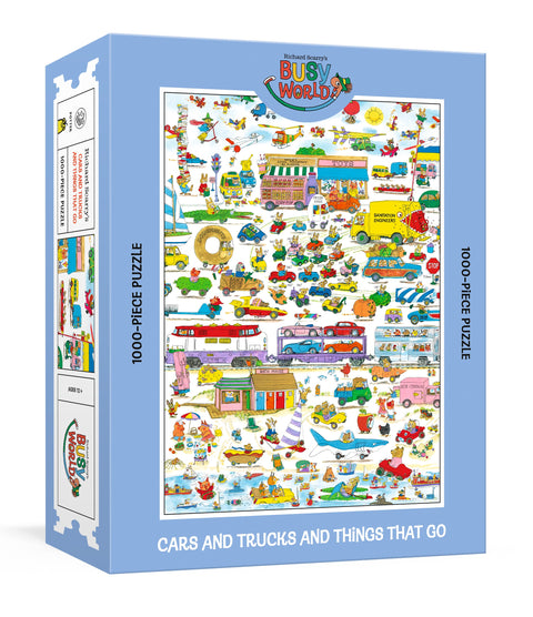 Richard Scarry Cars 1000pc Jigsaw