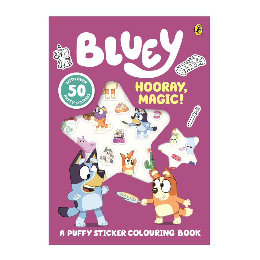 Bluey Hooray, Magic! Sticker Book