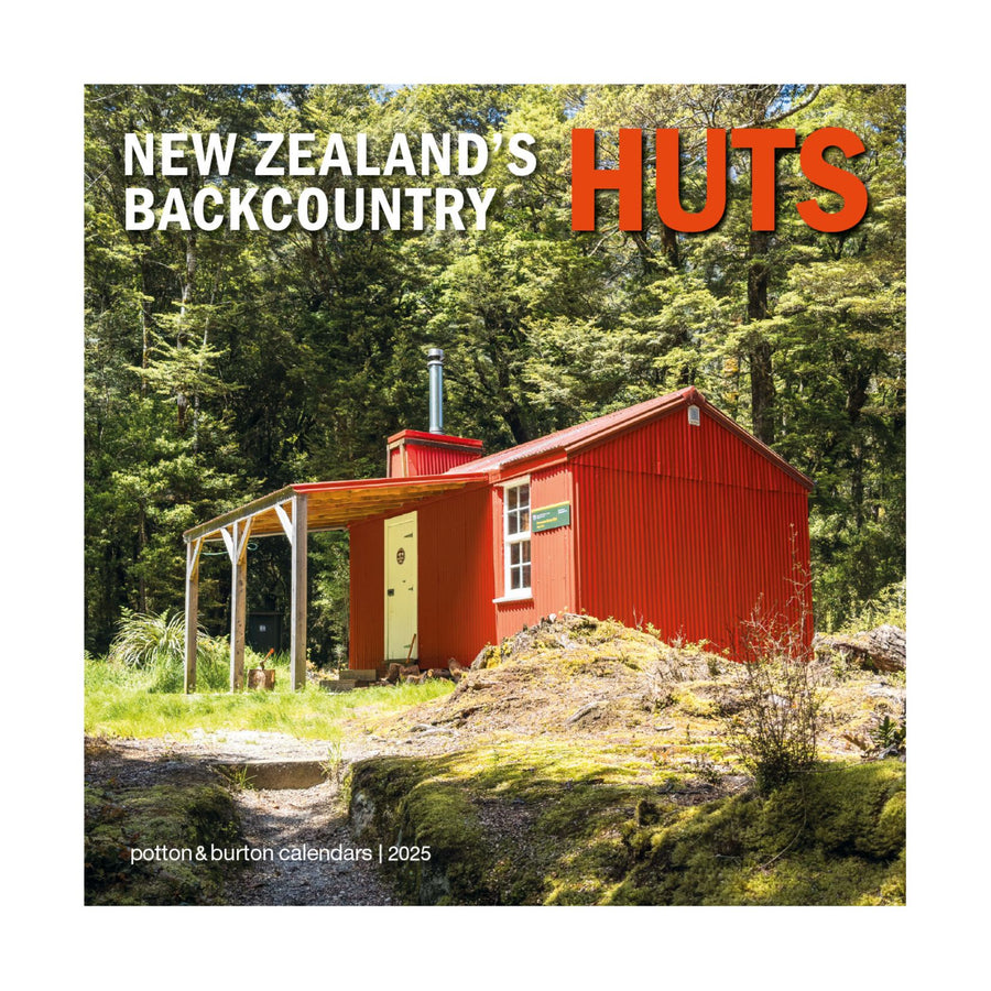 2025 Calendar New Zealand Back Country Huts