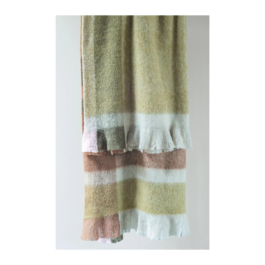 Bivio Throw - Moss/Clay