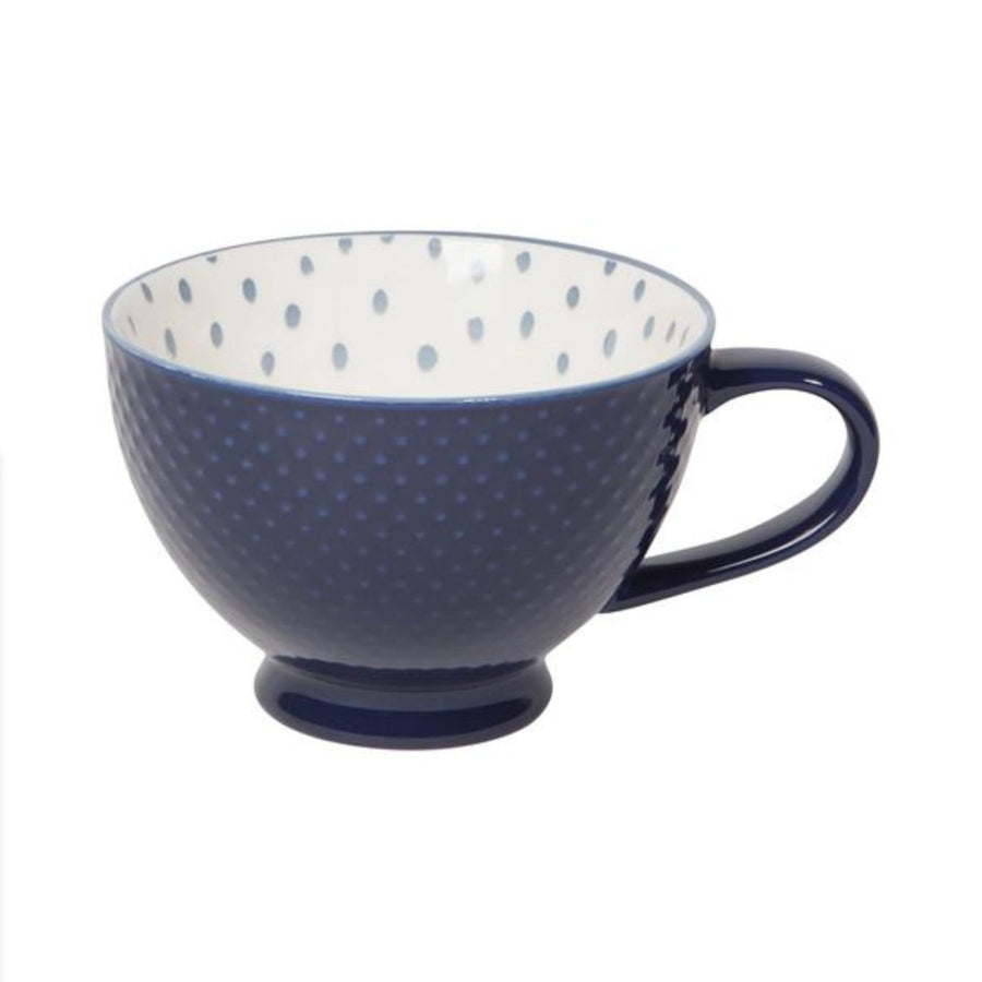 Ink Stamped Latte Mug