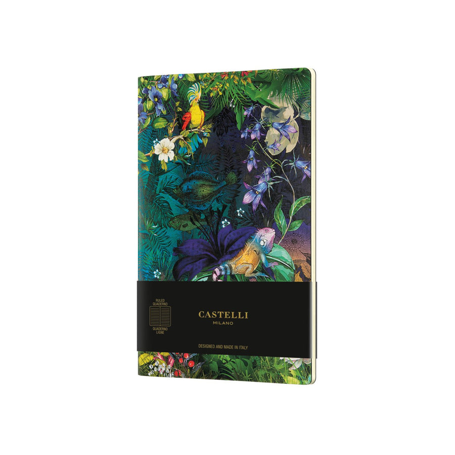 Castelli Soft Cover A5 Notebook Eden-Lily Ruled