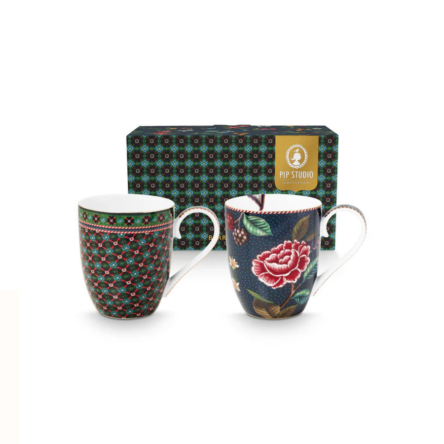 Berry Blues Gift Set - XL Mugs x 2