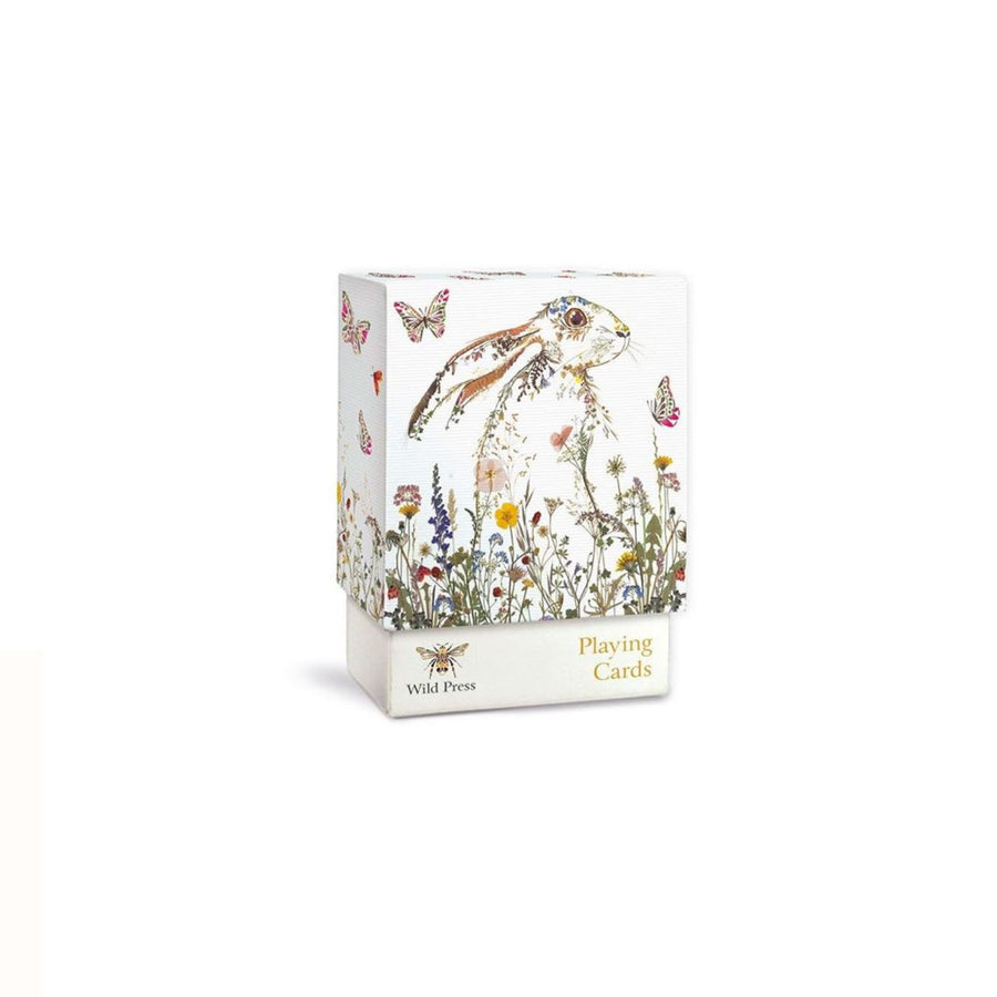 Wildflower Hare Playing Cards