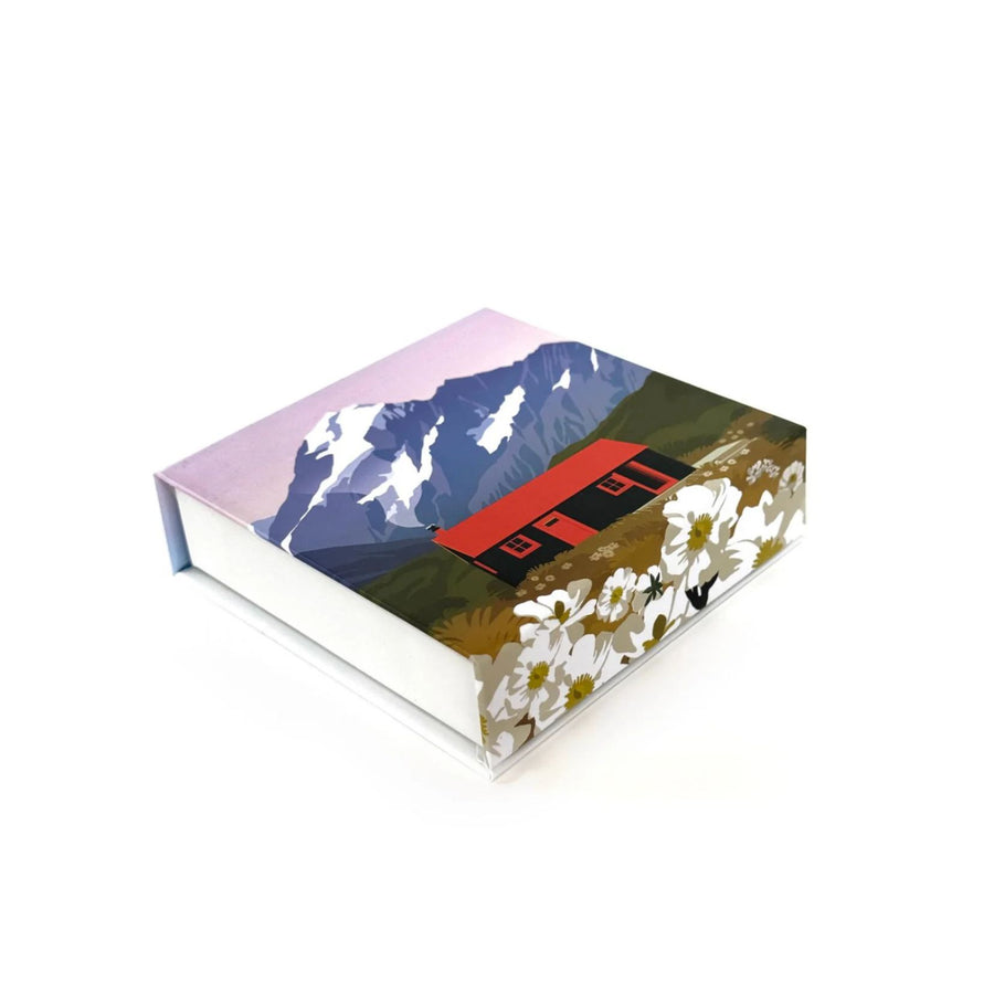 NZ Backcountry Huts Coaster Set