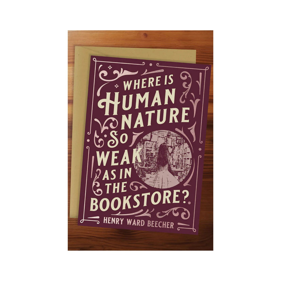 Human Nature - Greeting Card