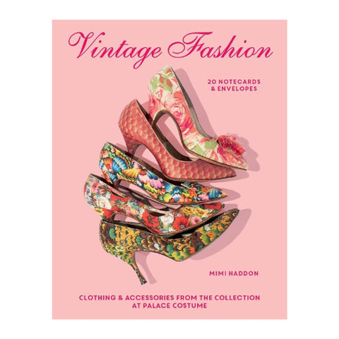 Vintage Fashion 20 Notecards
