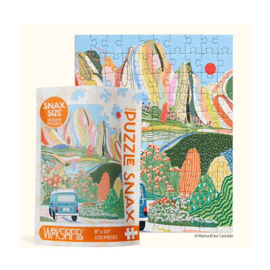 Day Tripping 100 Pce Puzzle Snax