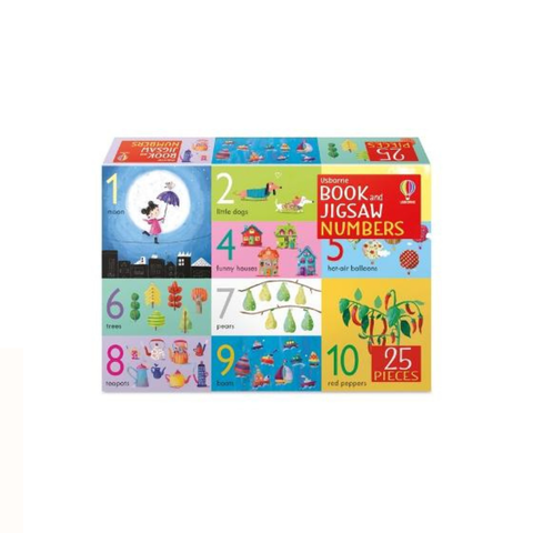Usborne Book and Jigsaw Numbers