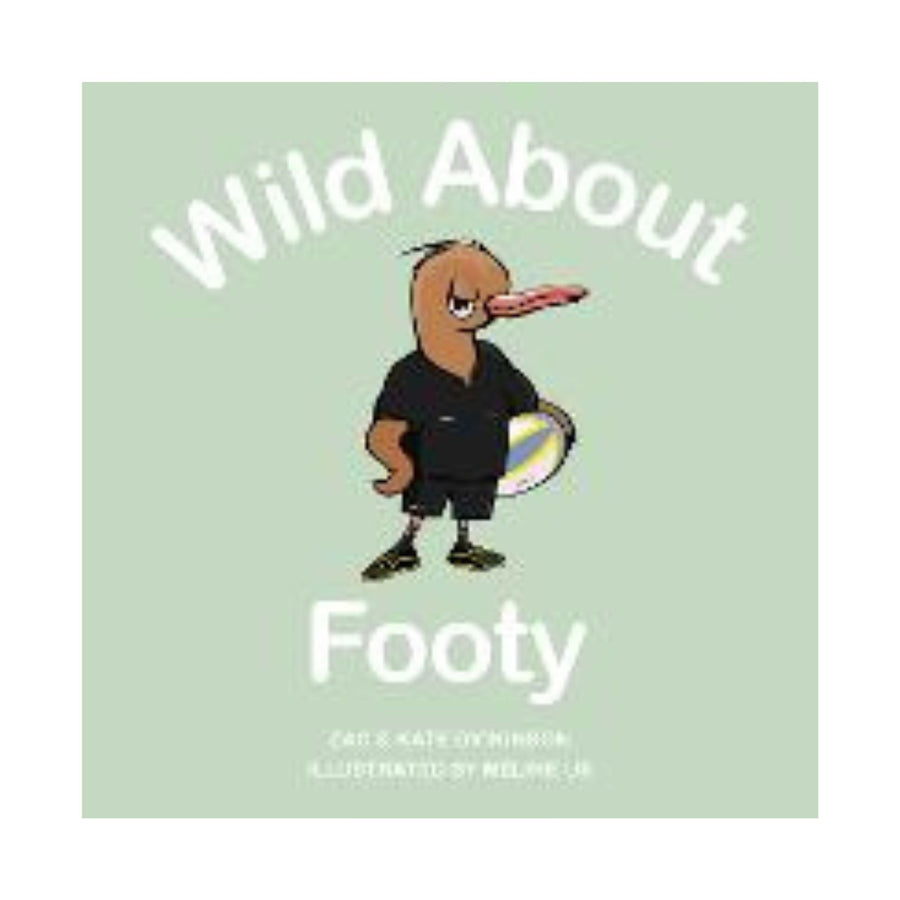 Wild About Footy  (Board Book)