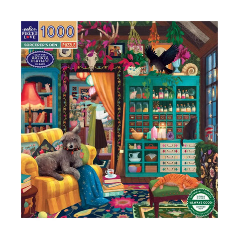 Sorcerer's Den 1000pc Jigsaw