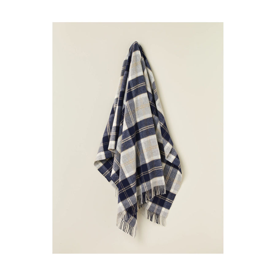 Bannochburn Silver 100% Merino Throw