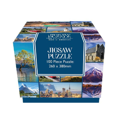 New Zealand Montage Cube 100 pc Jigsaw