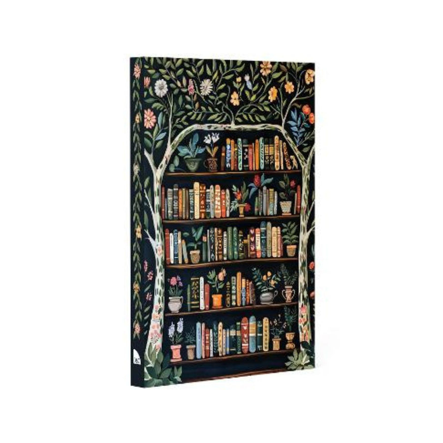 Botanical Bibliophile Lined Notebook