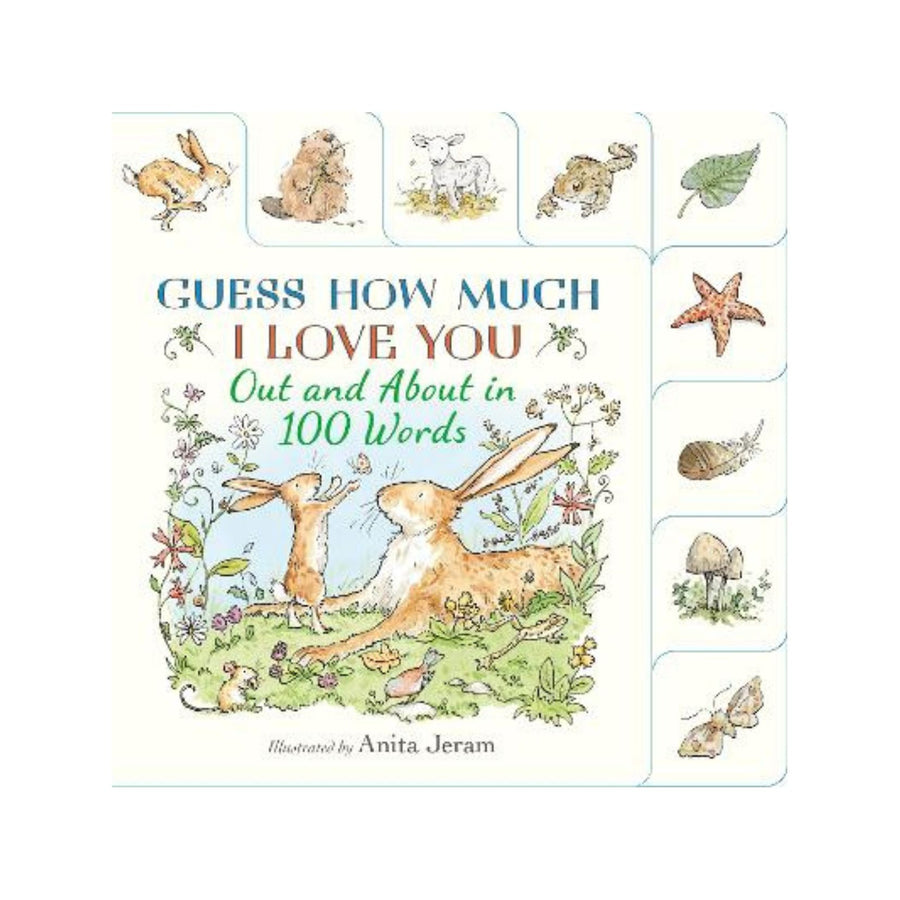 Guess How Much I Love You - Out and About in 100 Words (board book)