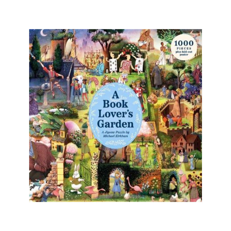 Book Lover's Garden, A 1000 pc Jigsaw