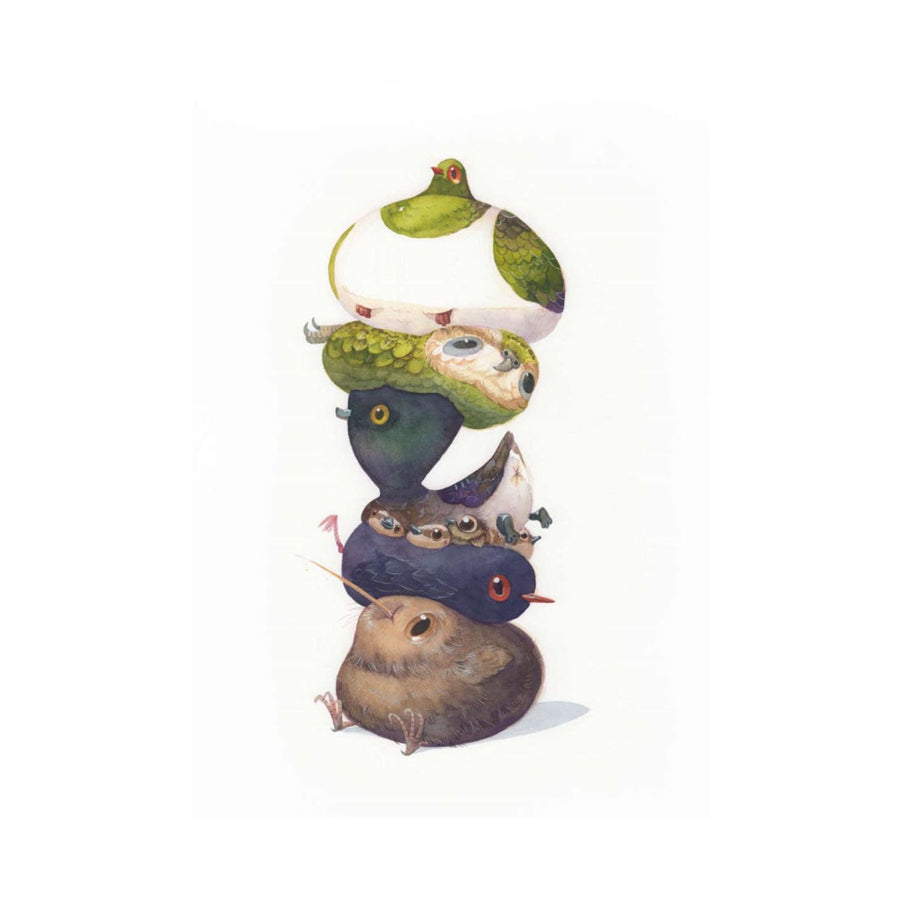 Floopadoops Greeting Card