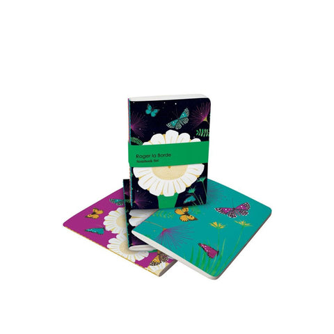 Night Flower Set of 3 Notebooks A6