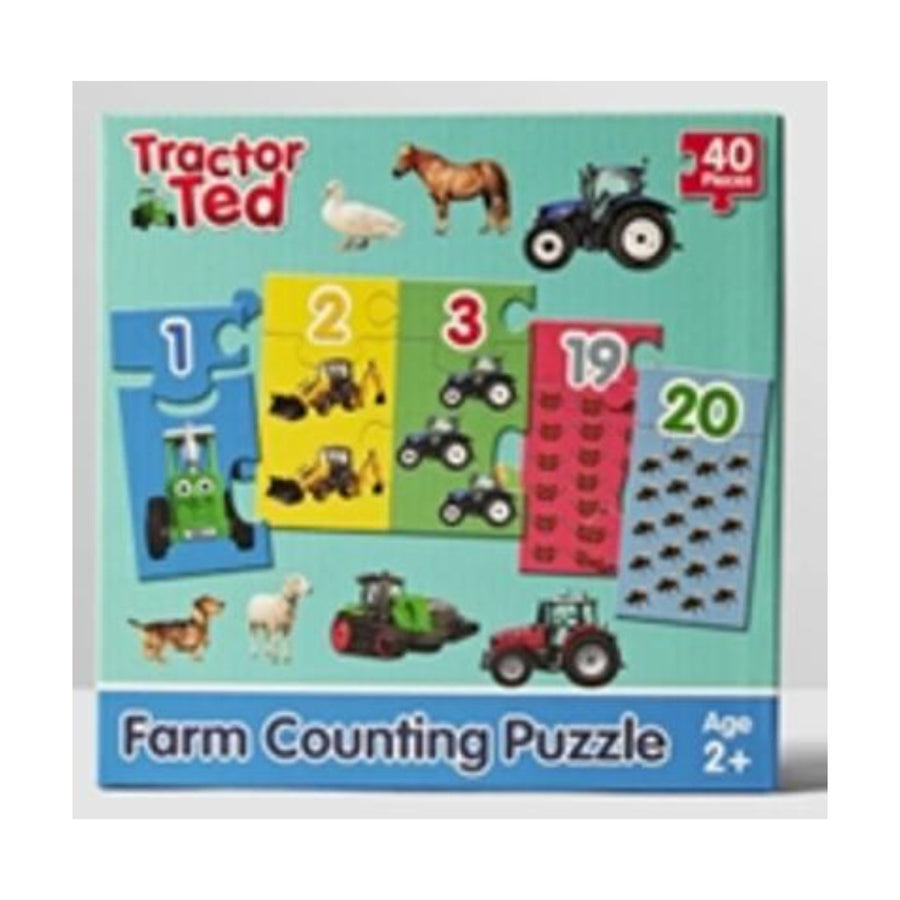 Tractor Ted Farm Counting Puzzle
