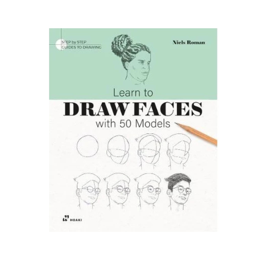 Learn To Draw Faces with 50 Models