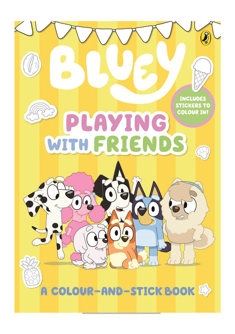 Bluey Playing With Friends