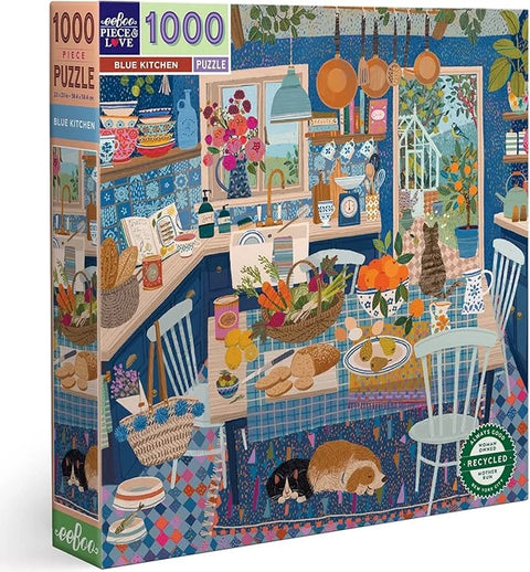 Blue Kitchen 1000 pc Jigsaw