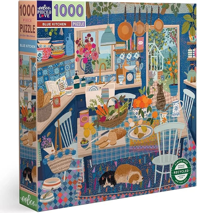 Blue Kitchen 1000 pc Jigsaw
