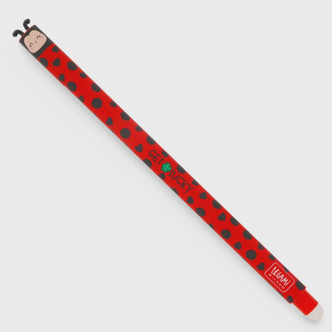 Erasable Gel Pen Ladybug
