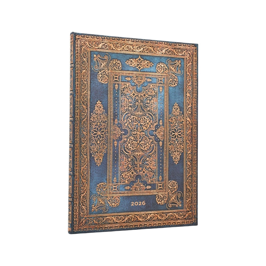 2026 Diary - Grande A Week At A Time - Blue Luxe