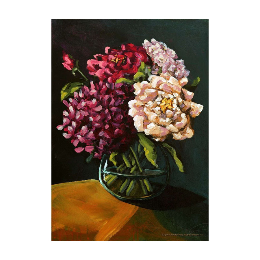 Light In The Darkness Greeting Card