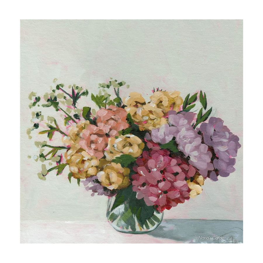 Nana's Garden Greeting Card