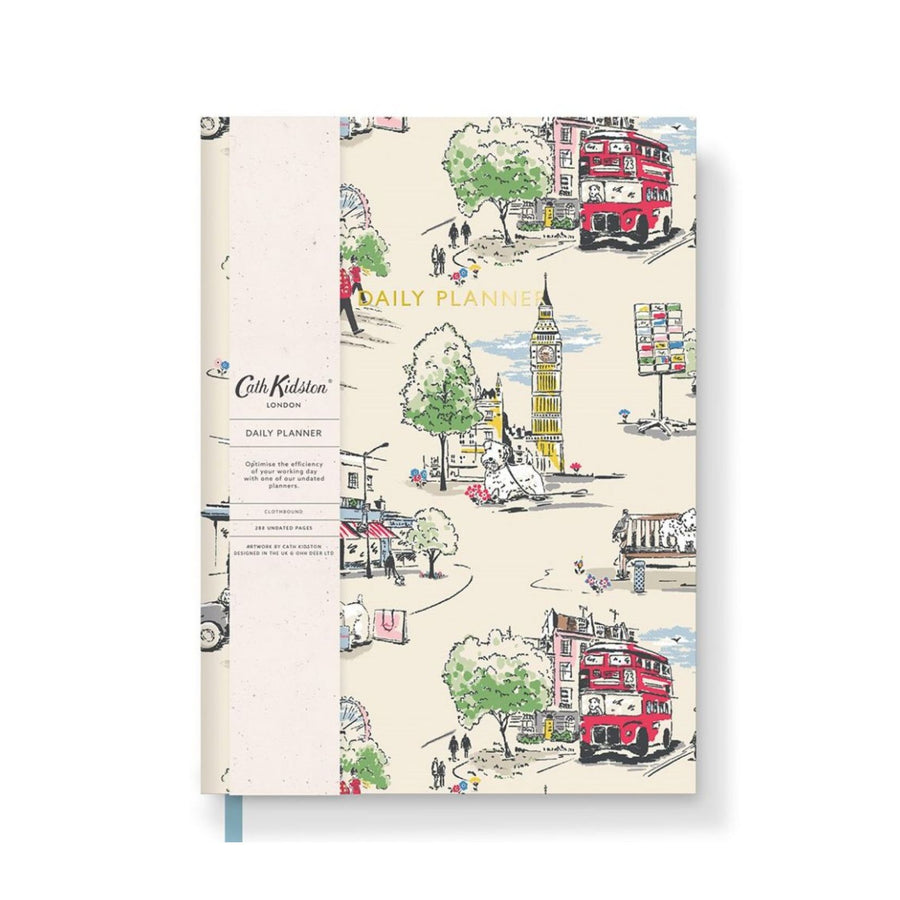 Cath Kidston A5 Cloth Notebook - Billie Goes To London