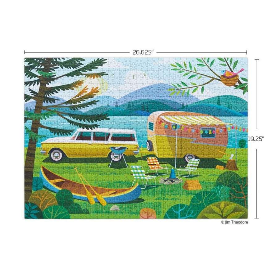 Happy Camper 1000 pc Jigsaw