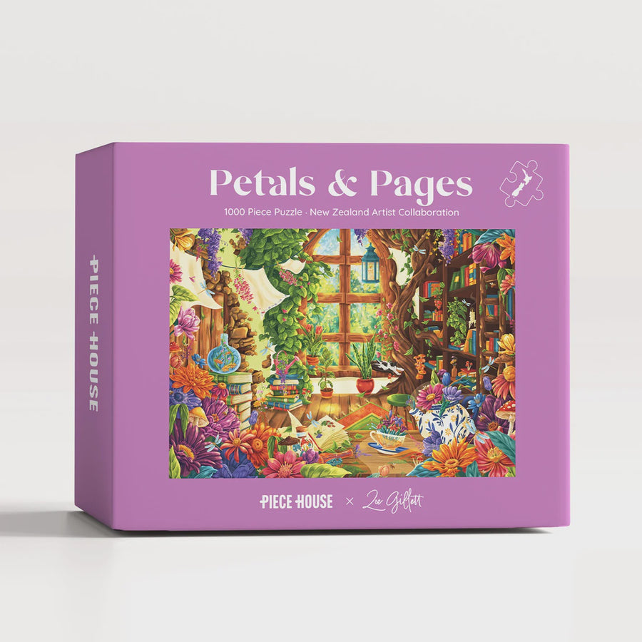 Petals & Pages 1000pce Jigsaw