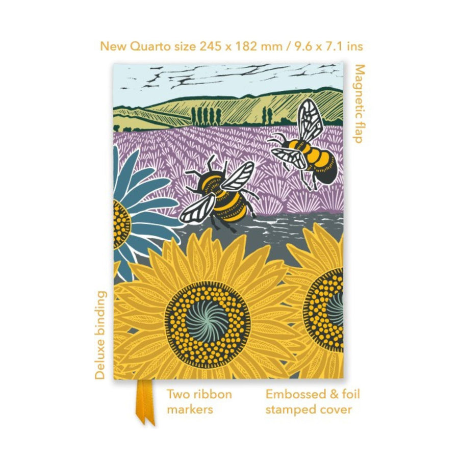 Sunflower Fields Notebook