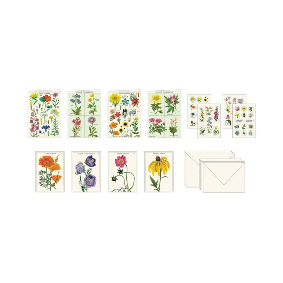 Wildflowers Stationary Set