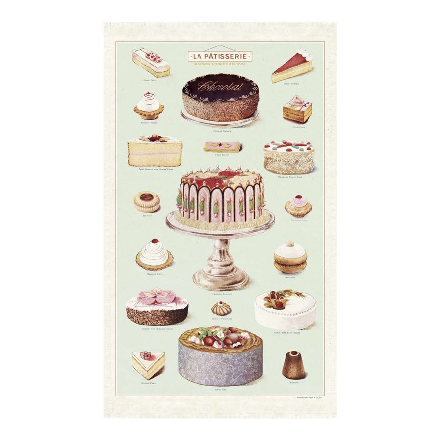 La Patisserie Tea Towel