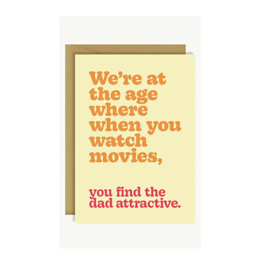 We're at the age Card