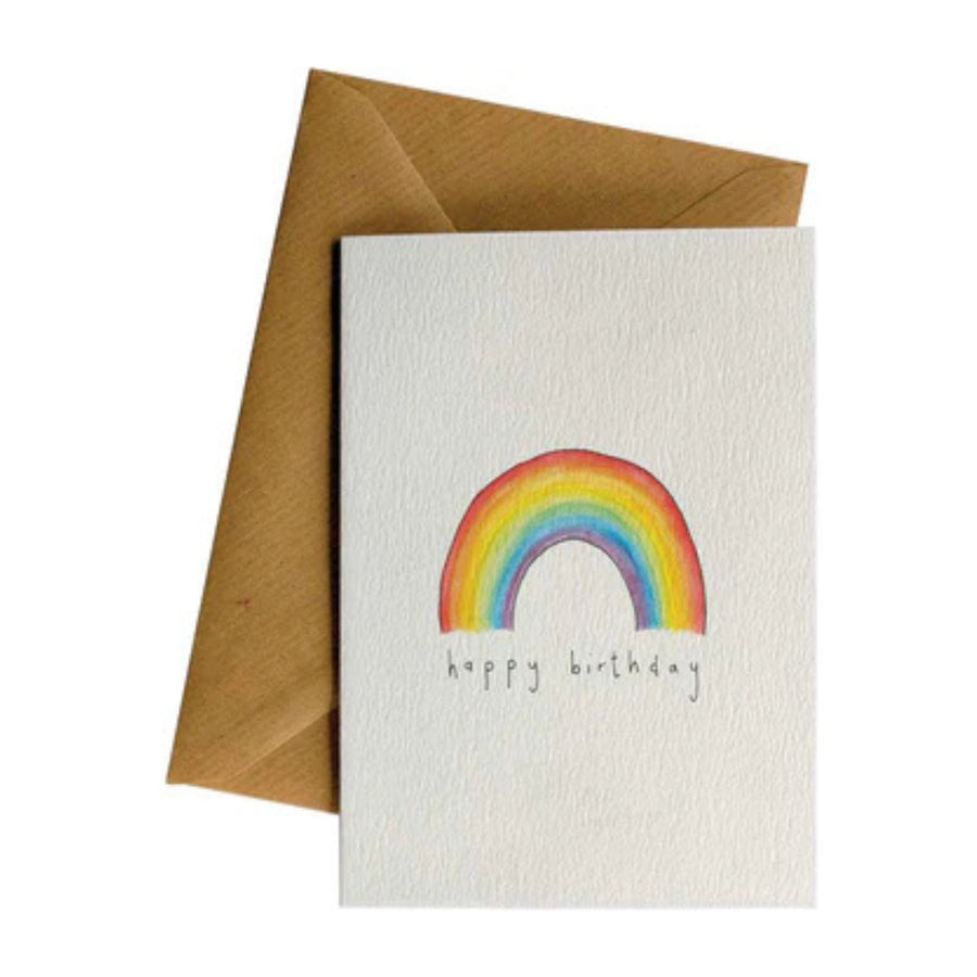 Happy Birthday Rainbow Greeting Card