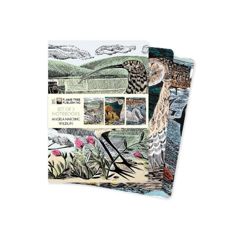 Flame Tree Wildlife 3 Set A5n Notebook